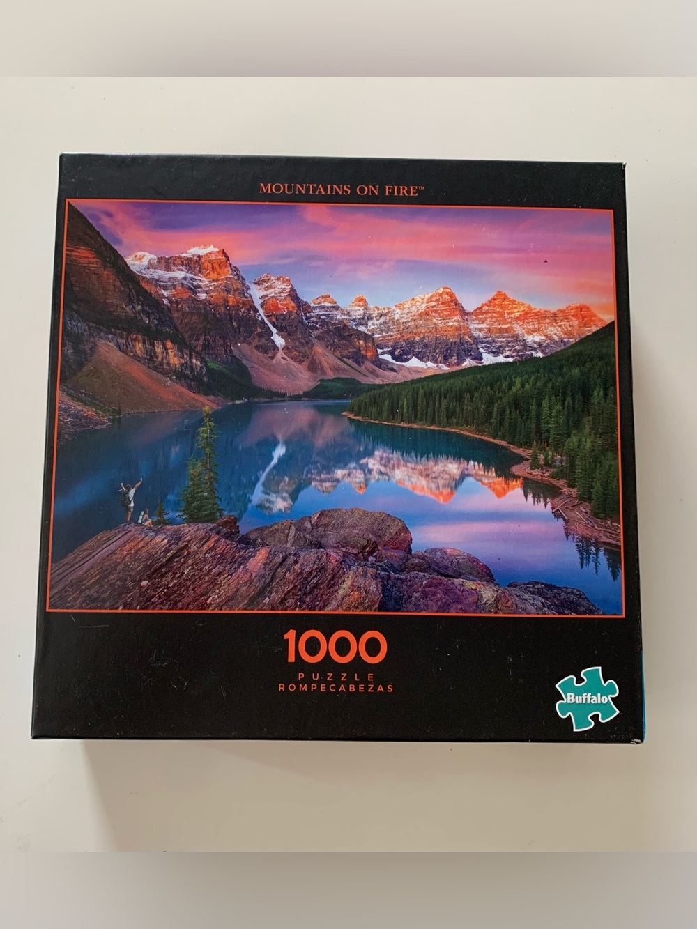 Buffalo Games Mountains on Fire 1000-Piece Puzzle - Multi-Color